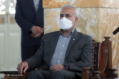 دیدار شاه محمود قریشی، وزیر امور خارجه پاکستان با حجت الاسلام احمد مروی، تولیت آستان قدس رضوی