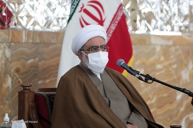 دیدار شاه محمود قریشی، وزیر امور خارجه پاکستان با حجت الاسلام احمد مروی، تولیت آستان قدس رضوی