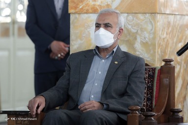 دیدار شاه محمود قریشی، وزیر امور خارجه پاکستان با حجت الاسلام احمد مروی، تولیت آستان قدس رضوی