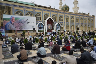 مراسم جزخوانی قرآن کریم درماه مبارک رمضان