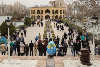 مسافران نوروزی تبریز