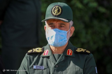 سردار حاجی‌زاده، فرمانده نیروی هوافضای سپاه در مراسم بزرگداشت سردار شهید سید محمد حجازی