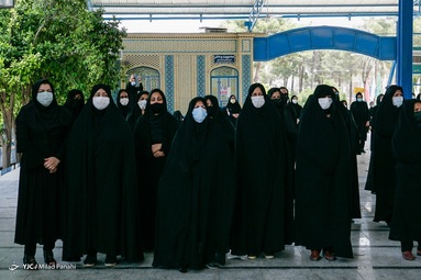 تشییع و تدفین پیکر بازیگر سینما و خبرنگار باشگاه خبرنگاران جوان، مرحوم اشکان منصوری - جهرم استان فارس