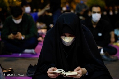 شب قدر، احیای نوزدهم رمضان - مسجد امام صادق(ع) میدان فلسطین