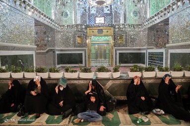 احیای شب نوزدهم رمضان - امامزاده هلال‌ بن‌ علی‌(ع) آران و بیدگل