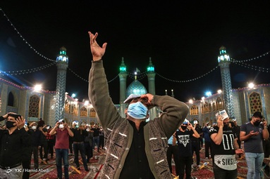 احیای شب نوزدهم رمضان - امامزاده هلال‌ بن‌ علی‌(ع) آران و بیدگل