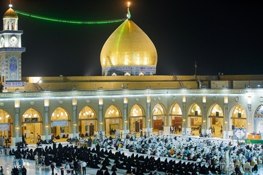 جزخوانی قرآن کریم در ماه مبارک رمضان - مسجد کوفه
