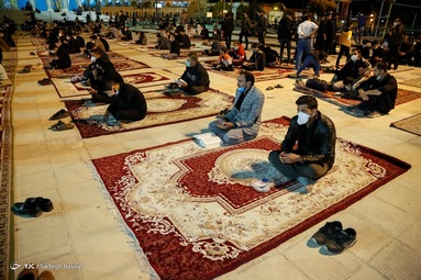 مراسم احیای شب نوزدهم رمضان - امامزاده شاه رضا(ع) شهرضا