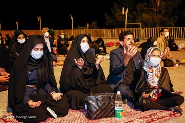 مراسم احیای شب نوزدهم رمضان - امامزاده شاه رضا(ع) شهرضا
