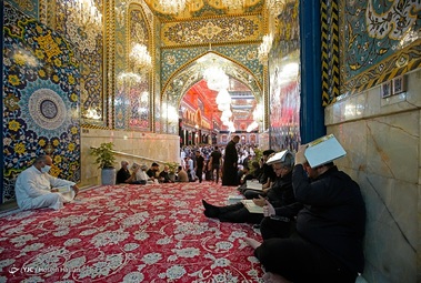 مراسم احیای شب قدر بیست و یکم رمضان، در حرم حضرت سیدالشهدا، اباعبدالله الحسین (ع