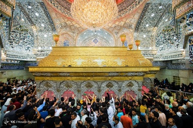مراسم احیای شب قدر بیست و یکم رمضان، در حرم حضرت سیدالشهدا، اباعبدالله الحسین (ع