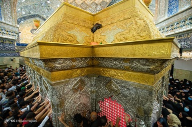 مراسم احیای شب قدر بیست و یکم رمضان، در حرم حضرت سیدالشهدا، اباعبدالله الحسین (ع