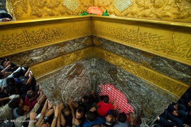مراسم احیای شب قدر بیست و یکم رمضان، در حرم حضرت سیدالشهدا، اباعبدالله الحسین (ع