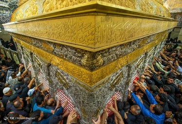 مراسم احیای شب قدر بیست و یکم رمضان، در حرم حضرت سیدالشهدا، اباعبدالله الحسین (ع