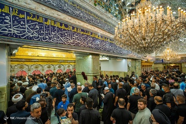 مراسم احیای شب قدر بیست و یکم رمضان، در حرم حضرت سیدالشهدا، اباعبدالله الحسین (ع