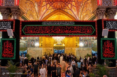 مراسم احیای شب قدر بیست و یکم رمضان، در حرم حضرت سیدالشهدا، اباعبدالله الحسین (ع