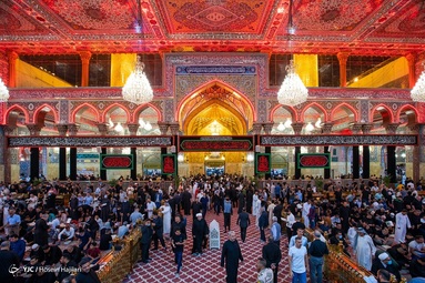 مراسم احیای شب قدر بیست و یکم رمضان، در حرم حضرت سیدالشهدا، اباعبدالله الحسین (ع