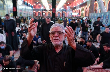مراسم احیای شب قدر بیست و یکم رمضان، در حرم حضرت سیدالشهدا، اباعبدالله الحسین (ع
