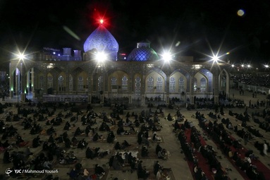 مراسم احیای شب  قدر بیست و سوم رمضان - یزد