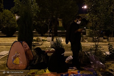 مراسم احیای شب قدر بیست و سوم ماه رمضان - بهشت زهرا تهران