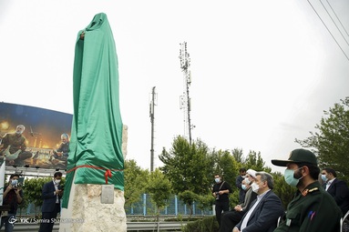رونمایی از تندیس سردار شهید سلیمانی در تهران