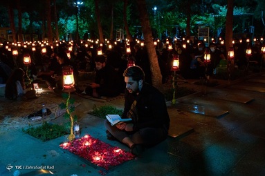 مراسم احیای شب قدر بیست و سوم ماه رمضان - بهشت زهرا تهران