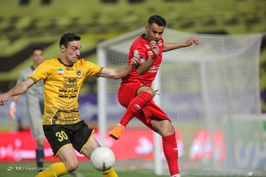 لیگ برتر فوتبال/ سپاهان ۱ - پرسپولیس ۱