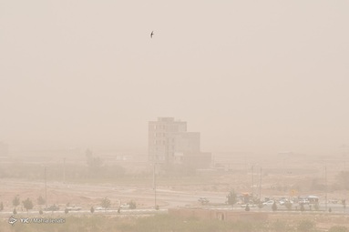 گرد و غبار و آلودگی شدید هوا - کرمان