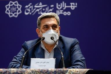 نشست خبری پیروز حناچی شهردار تهران