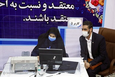 حضور سعید محمد در ستاد انتخابات کشور 