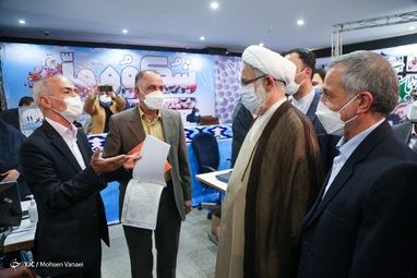 بازدید دادستان کل کشور از روند ثبت نام داوطلبان انتخابات ریاست جمهوری  ۱۴۰۰
