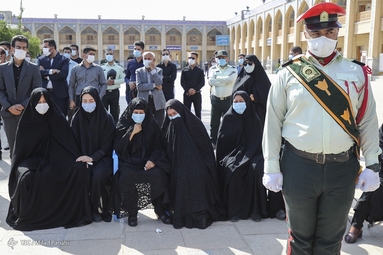 مراسم تشییع ستوان سوم شهید
