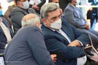 مراسم آغاز عملیات اجرایی خط 10 مترو تهران با حضور شهردار، رئیس شورای شهر و فرمانده قرارگاه خاتم الانبیا(ص)