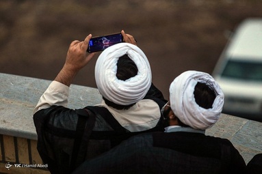استهلال هلال ماه شوال دئر محل رصدخانه امام علی (ع) - روستای وریج قم