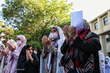 اقامه نماز عیدسعیدفطر - دانشگاه تهران
