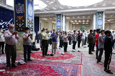 اقامه نماز عیدسعیدفطر - امامزاده قاضی الصابر(ع)
