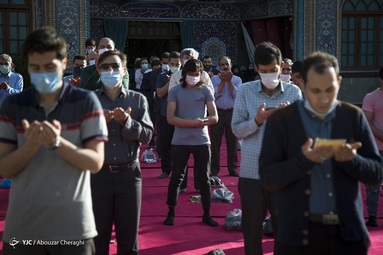 اقامه نماز عیدسعیدفطر - امامزاده صالح (ع) تجریش