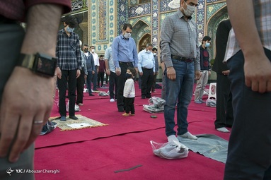 اقامه نماز عیدسعیدفطر - امامزاده صالح (ع) تجریش