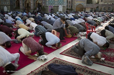 اقامه نماز عیدسعیدفطر - امامزاده صالح (ع) تجریش