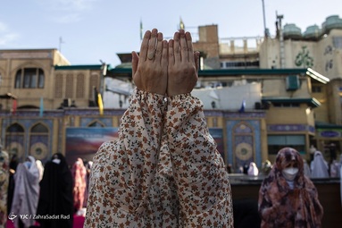 اقامه نماز عیدسعیدفطر - امامزاده صالح (ع) تجریش