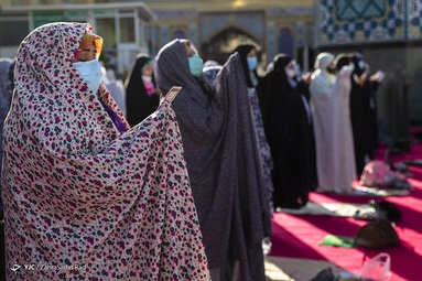 اقامه نماز عیدسعیدفطر - امامزاده صالح (ع) تجریش