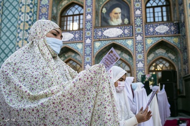 اقامه نماز عیدسعیدفطر - امامزاده صالح (ع) تجریش