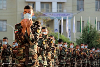 اقامه نماز عیدسعیدفطر - دانشگاه افسری امام علی (ع)