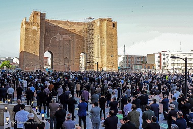 اقامه نماز عید سعید فطر - تبریز