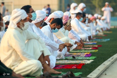 اقامه نماز عیدسعیدفطر - جزیره کیش