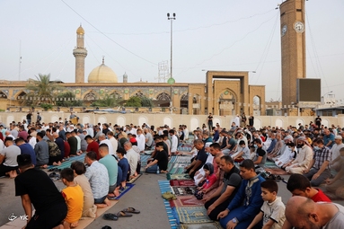 نماز عید فطر در سراسر جهان - بغداد 