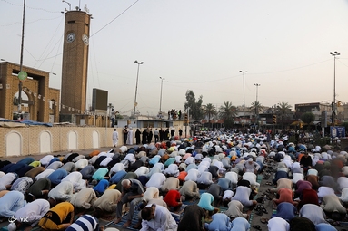 نماز عید فطر در سراسر جهان - بغداد 