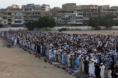 نماز عید فطر در سراسر جهان - کراچی 