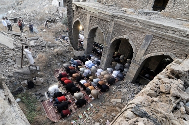 نماز عید فطر در سراسر جهان - موصل 