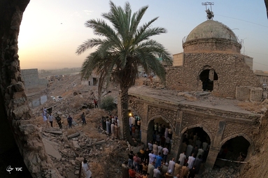 نماز عید فطر در سراسر جهان - موصل 